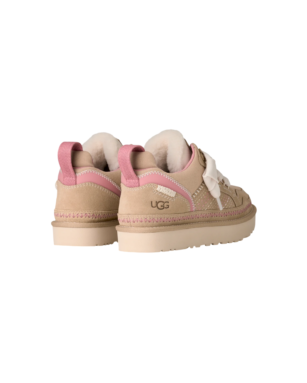 Baskets Femme Ugg Lowmel Meadow - Sable, Rose