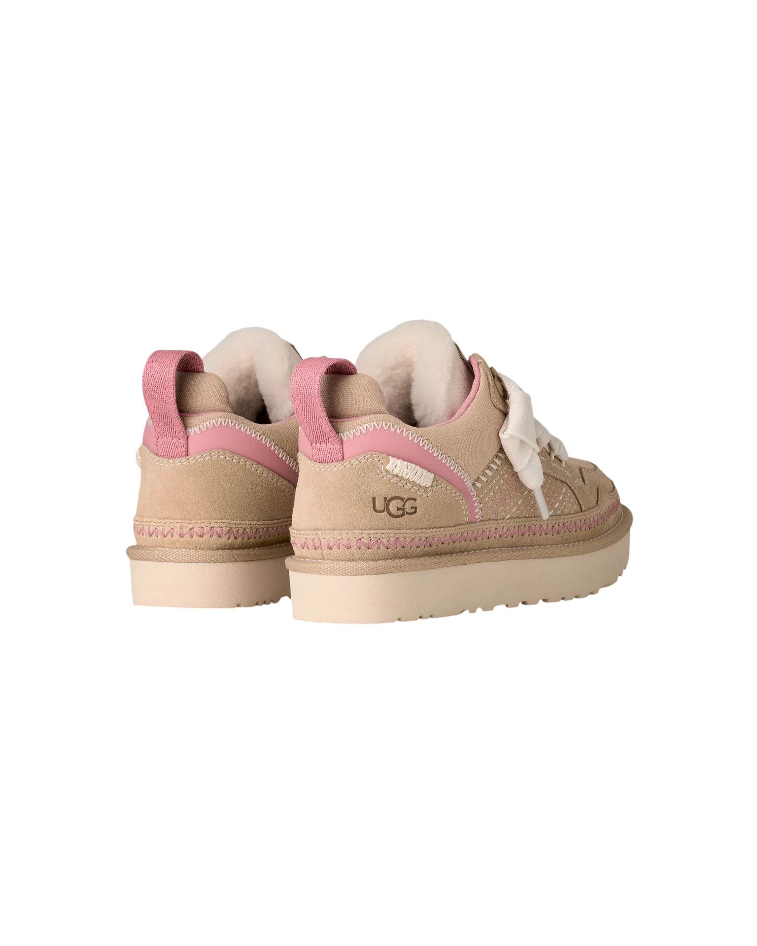 Baskets Femme Ugg Lowmel Meadow - Sable, Rose