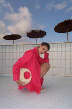 Chemise 2 En 1 Fuchsia - Vittoria