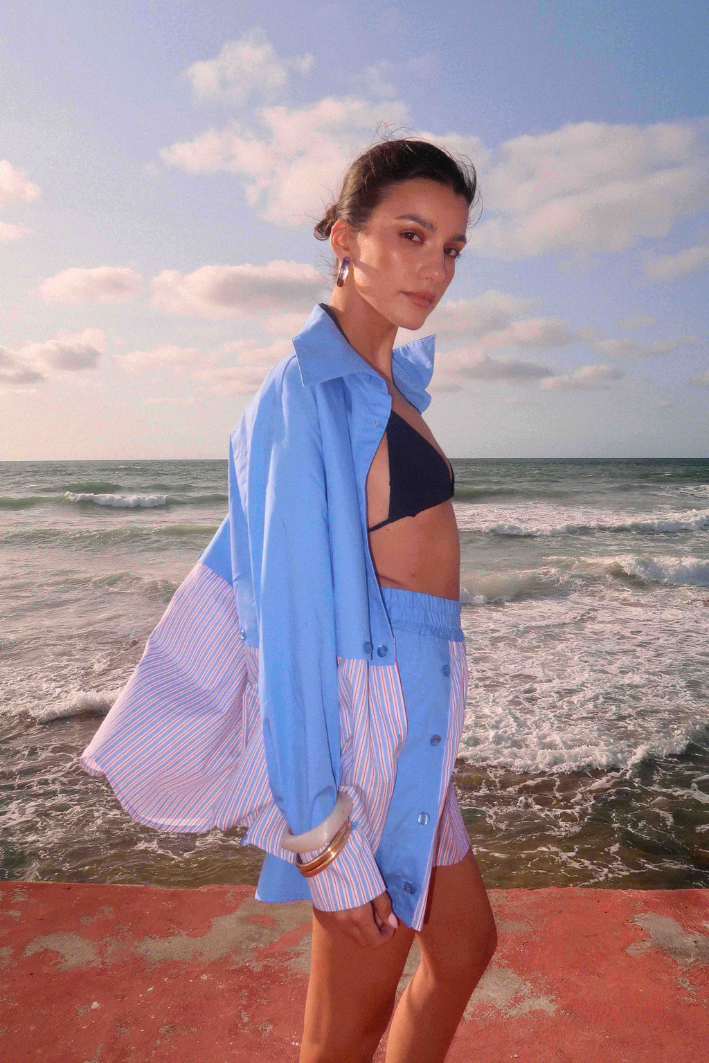 Short Bleu - Andréa