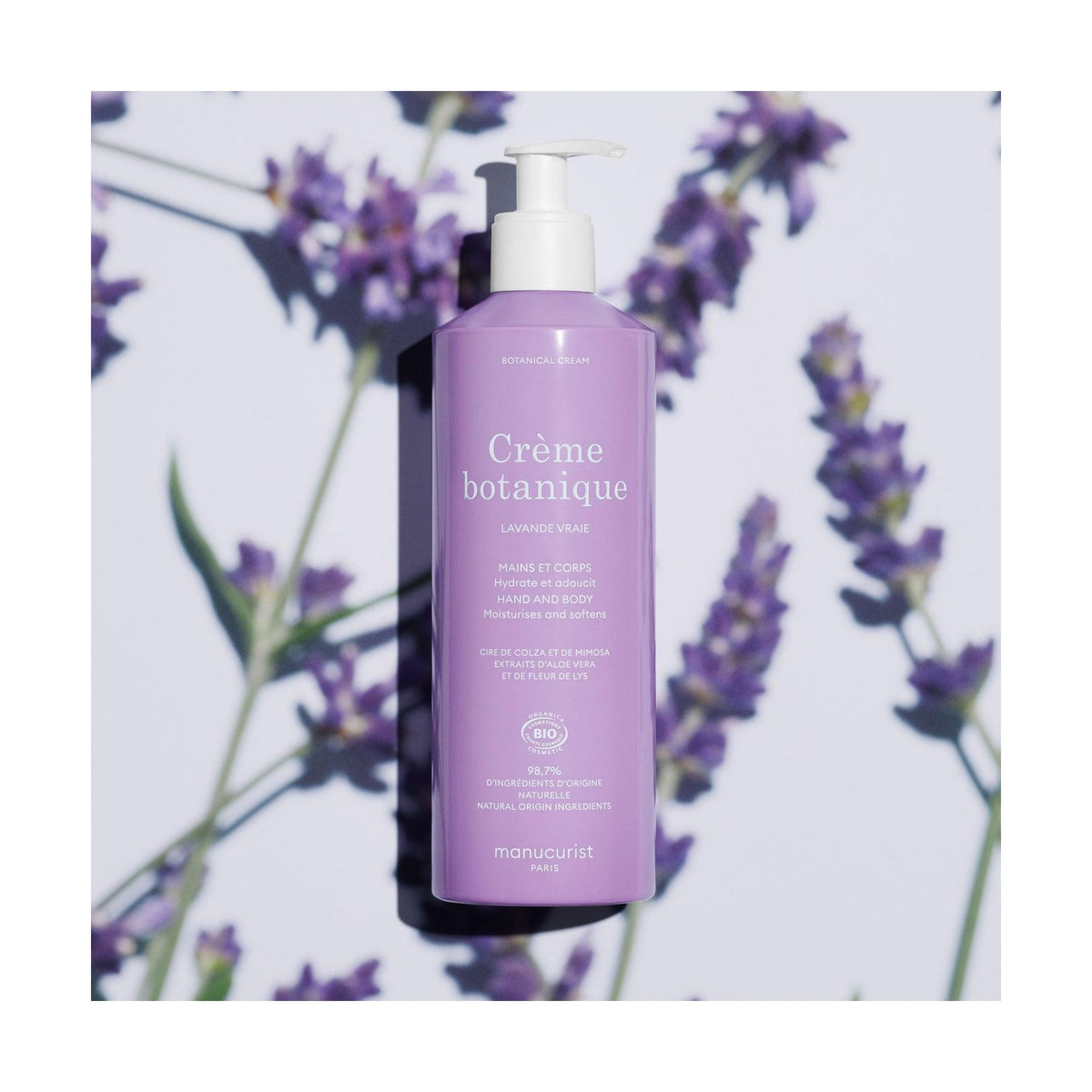 Krem botaniczny o zapachu lawendy wąskolistnej - Cosmos Organic - 500 ml
