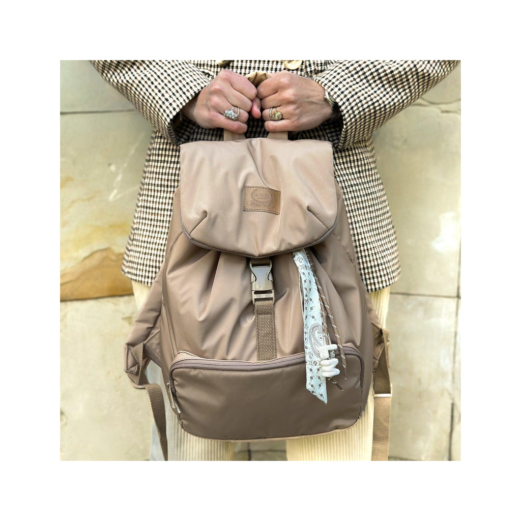 Sac à Dos Puffer - Beige