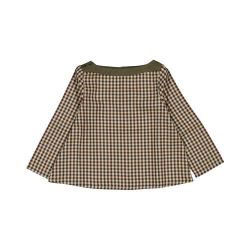 Blouse Gonzague - Vichy Vert
