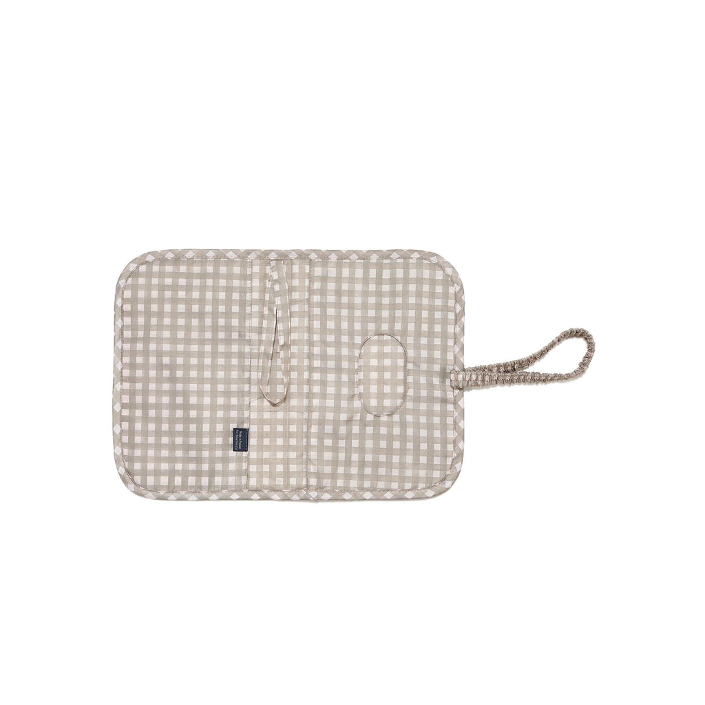 Travel Set - Beige Vichy