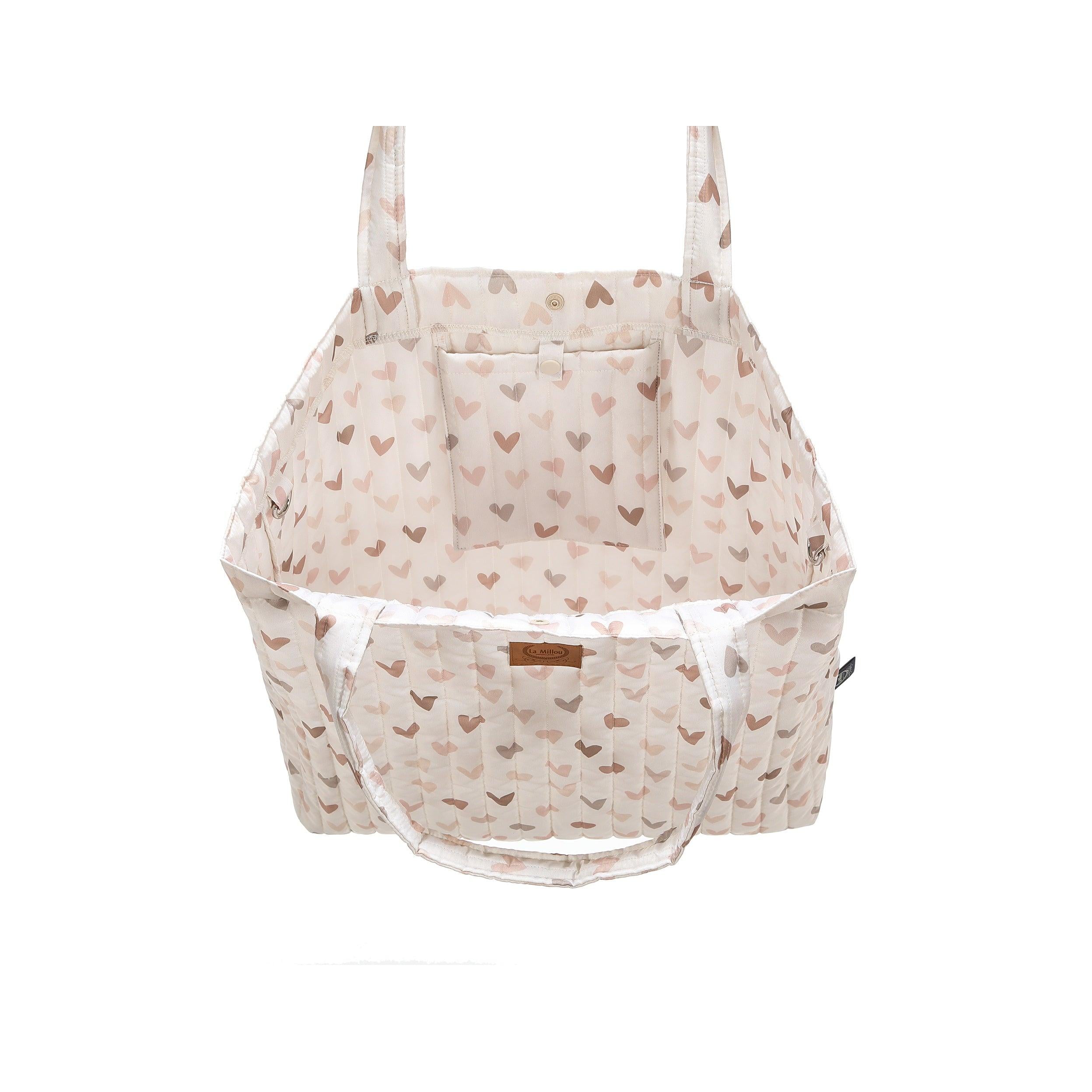 Set de viaje Heartbeat Beige
