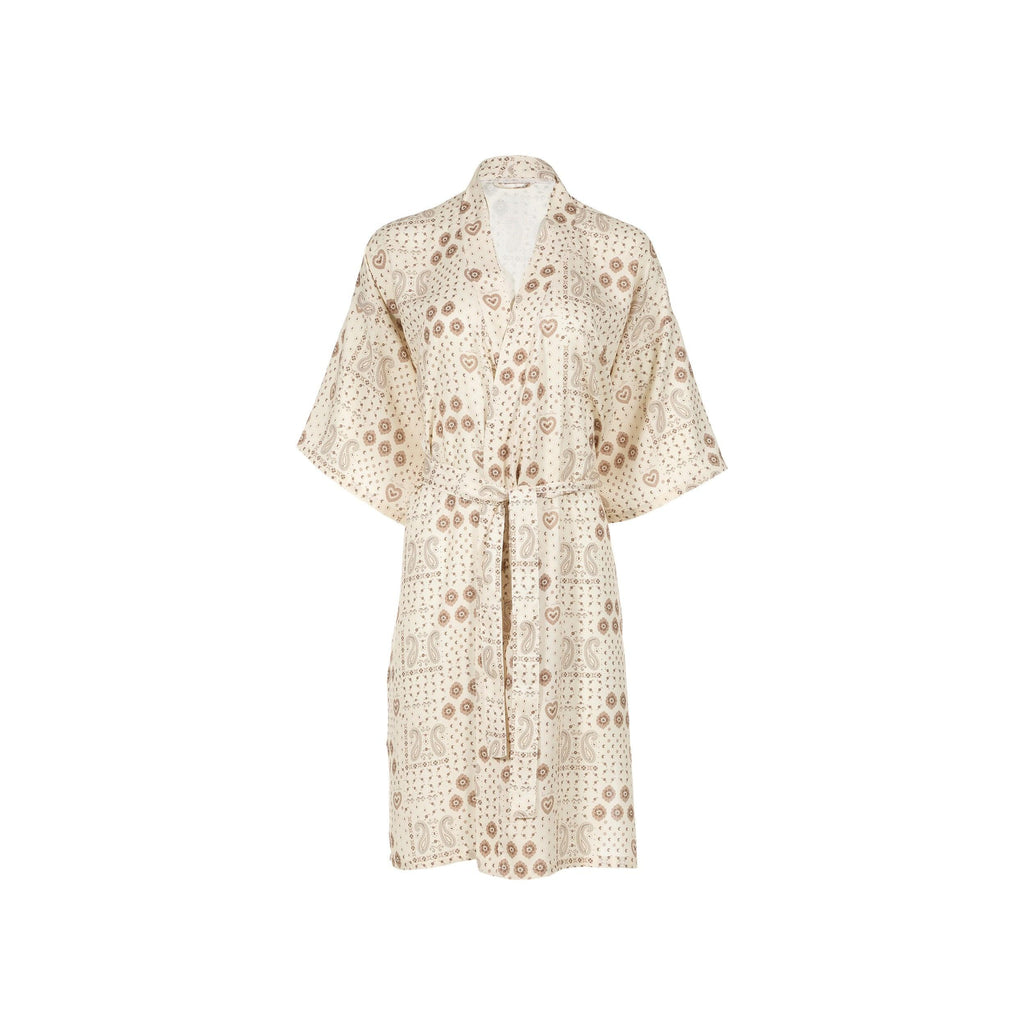 Kimono de Bambú - Bandana Crema