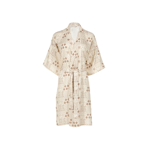 Kimono de Bambú - Bandana Crema