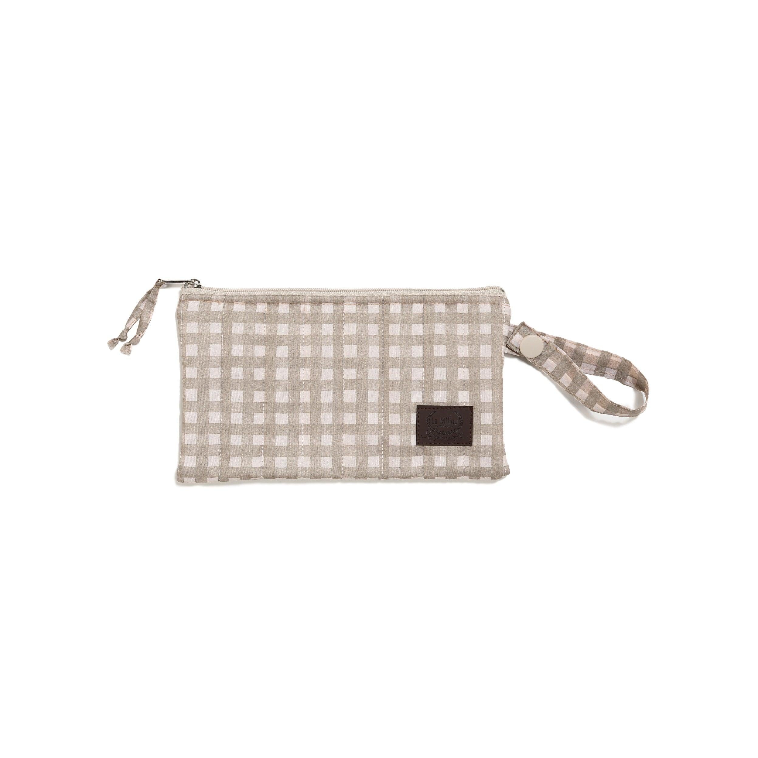 Travel Set - Beige Vichy