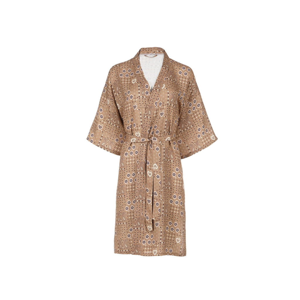 Kimono de Bambú - Moka Bandana