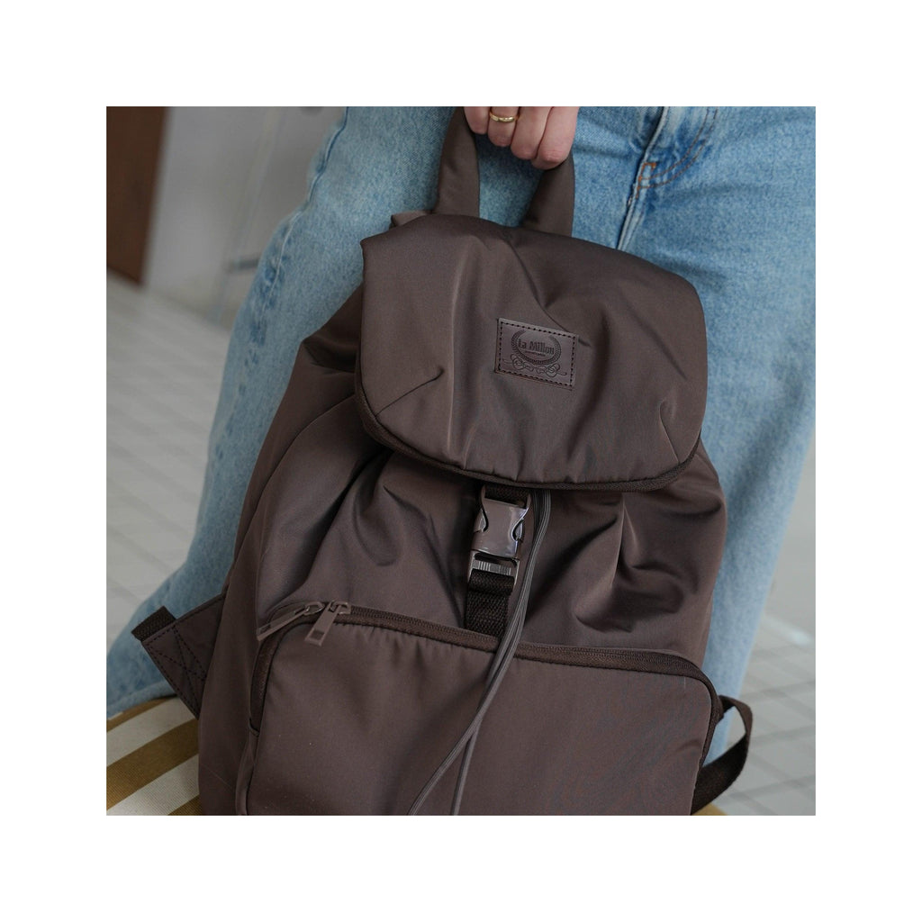 Mochila acolchada - Marrón