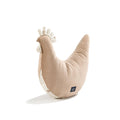 Cojín Gallina de la Abuela Dany Terciopelo Algodón - Bandana Crema