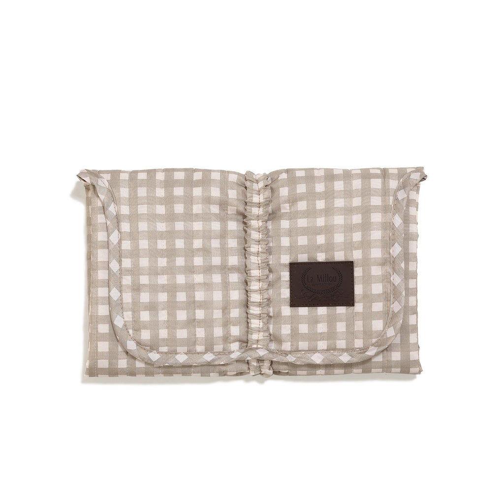 Travel Set - Beige Vichy