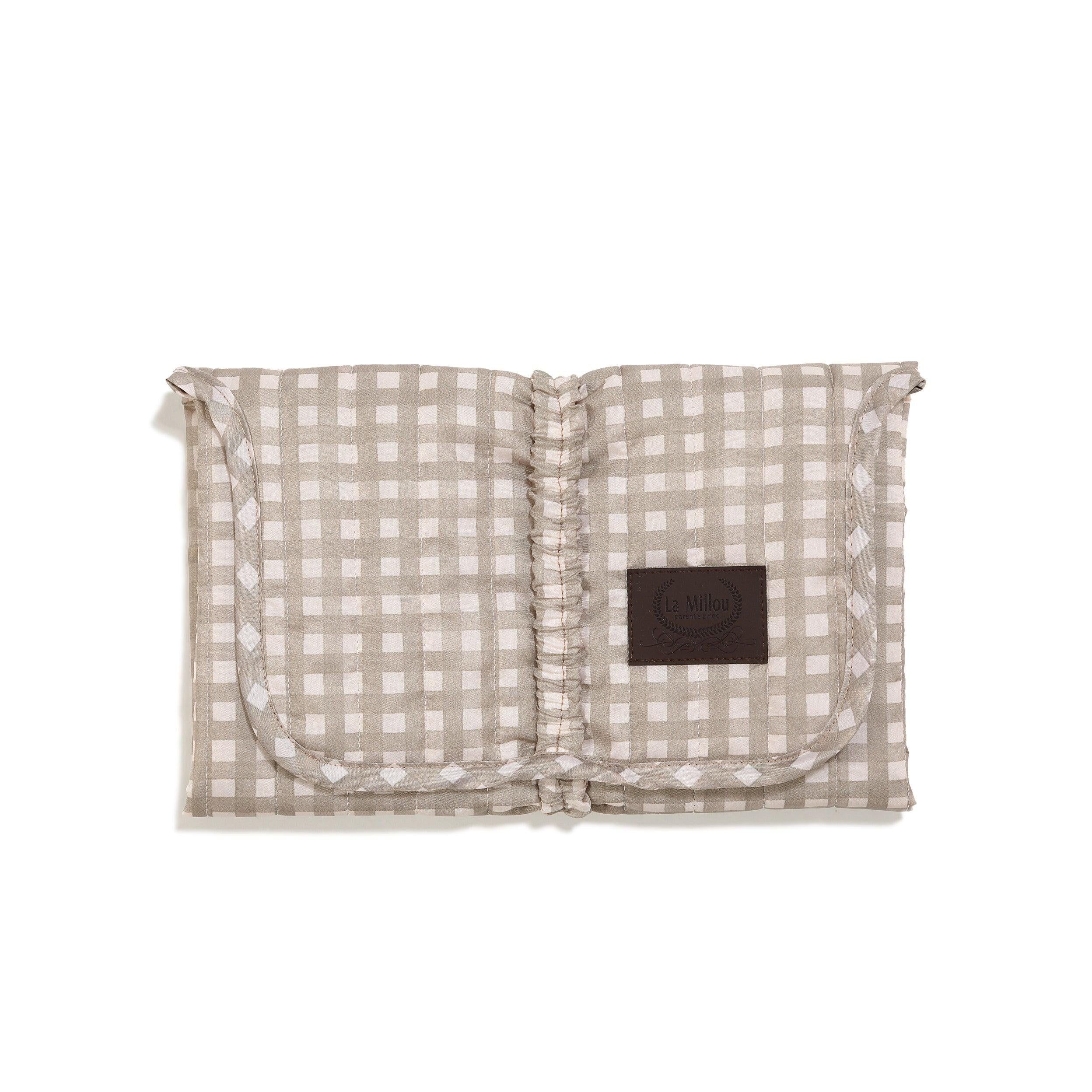 Travel Set - Beige Vichy