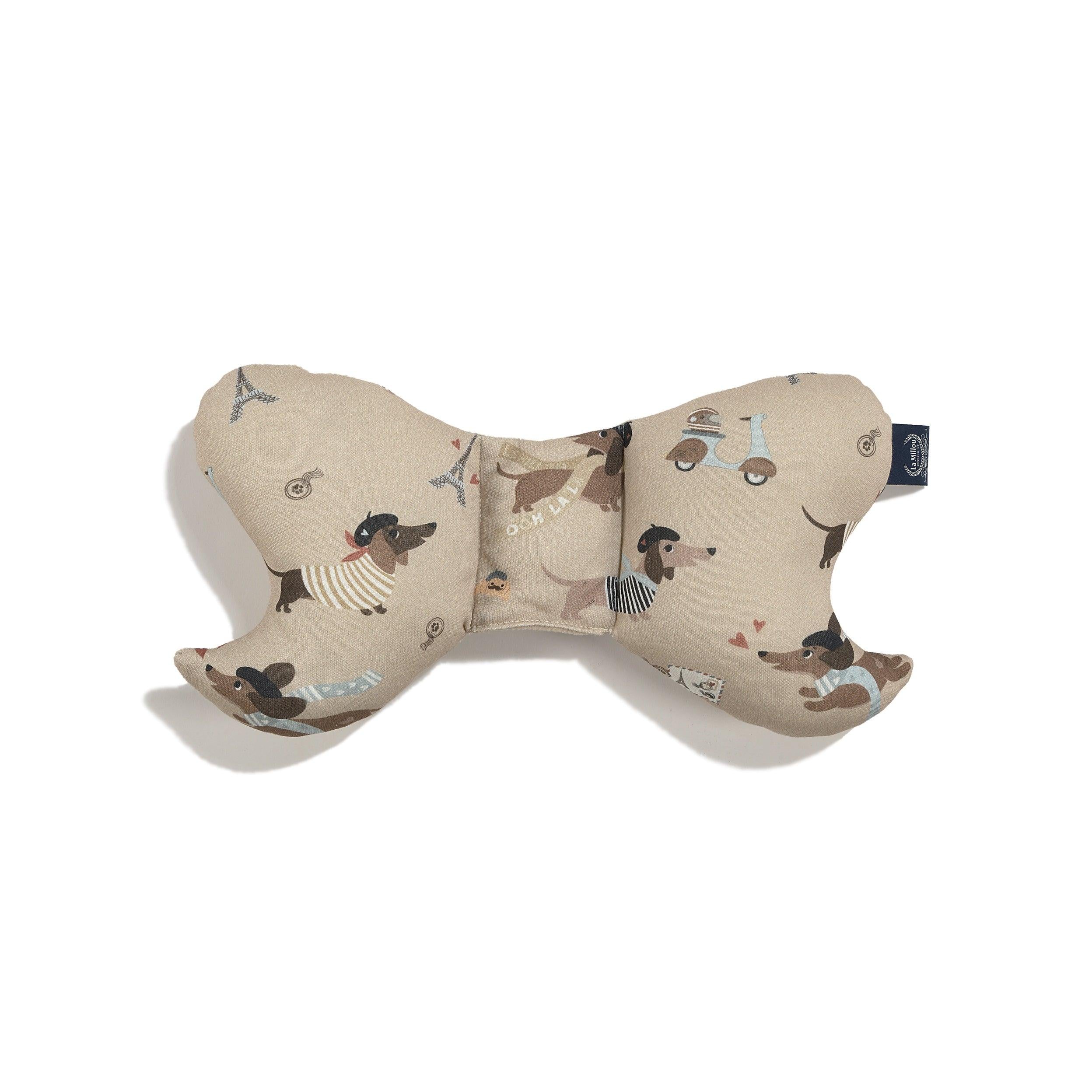 Angel's Wings Cotton Velvet Cushion - Pierre The Dog