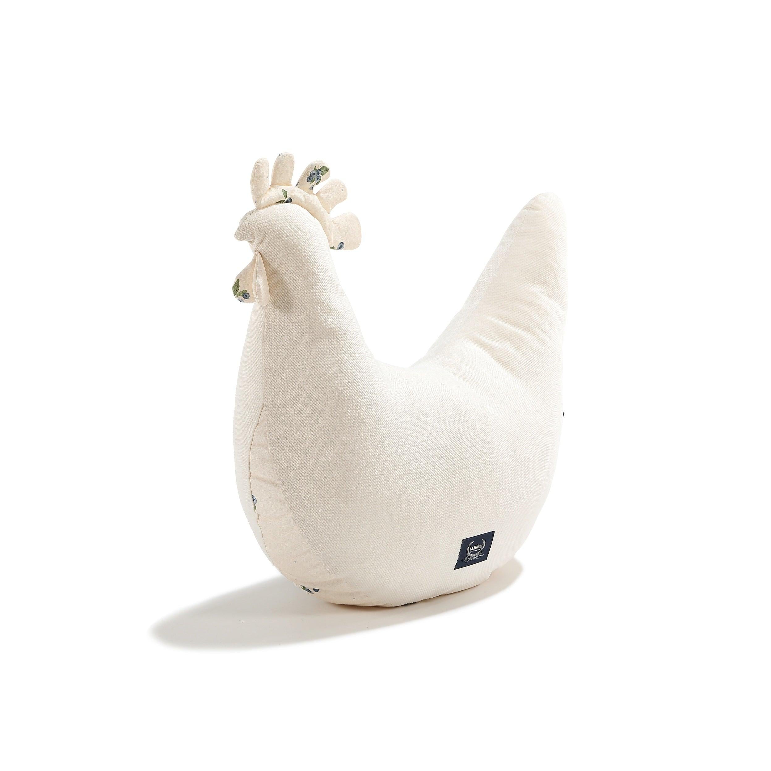Grandma Dany Velvet Cotton Hen Cushion - Country Berry