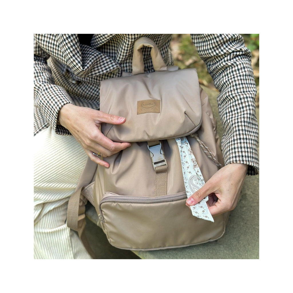 Sac à Dos Puffer - Beige