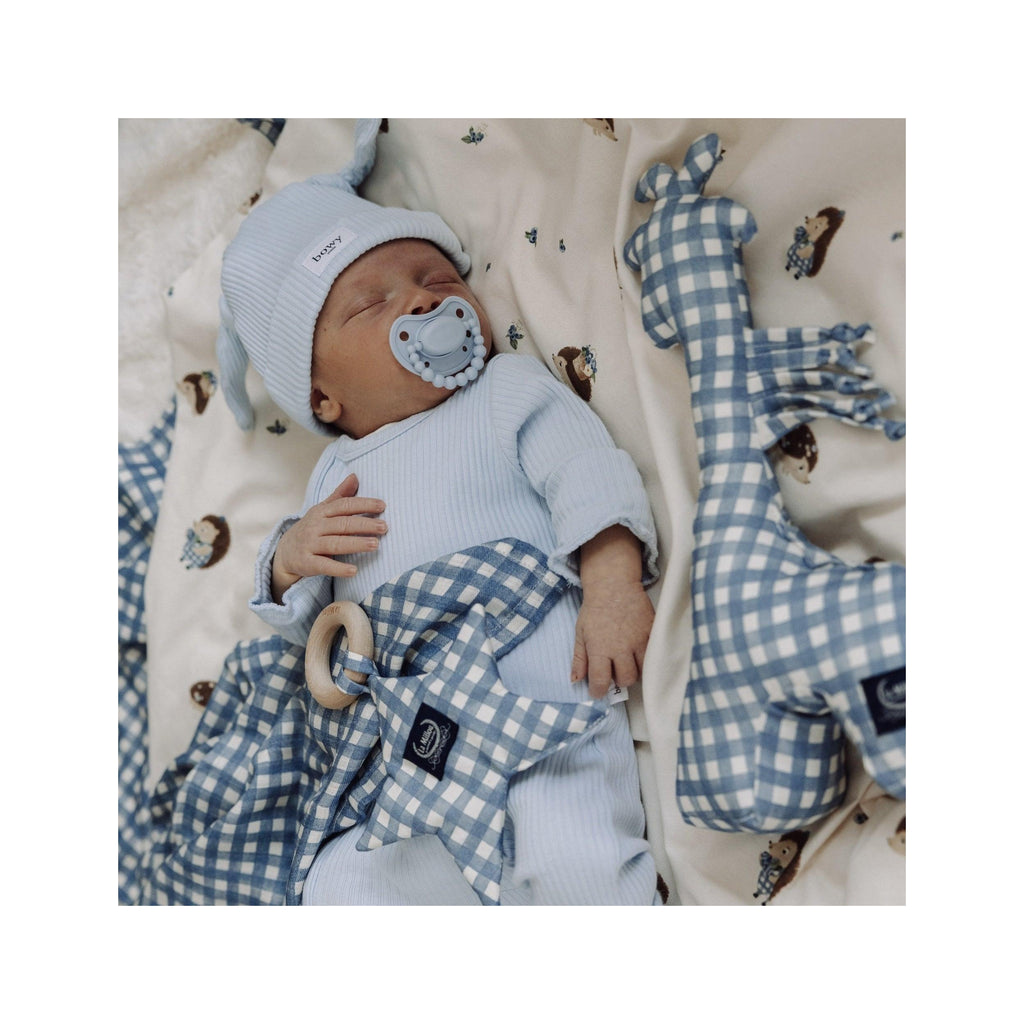 Hochets Girafe Coton - Berry Vichy