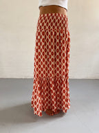 Falda india naranja