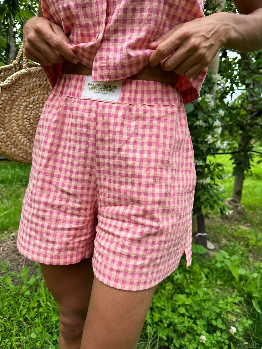 Pantalón Corto Mina Rosa