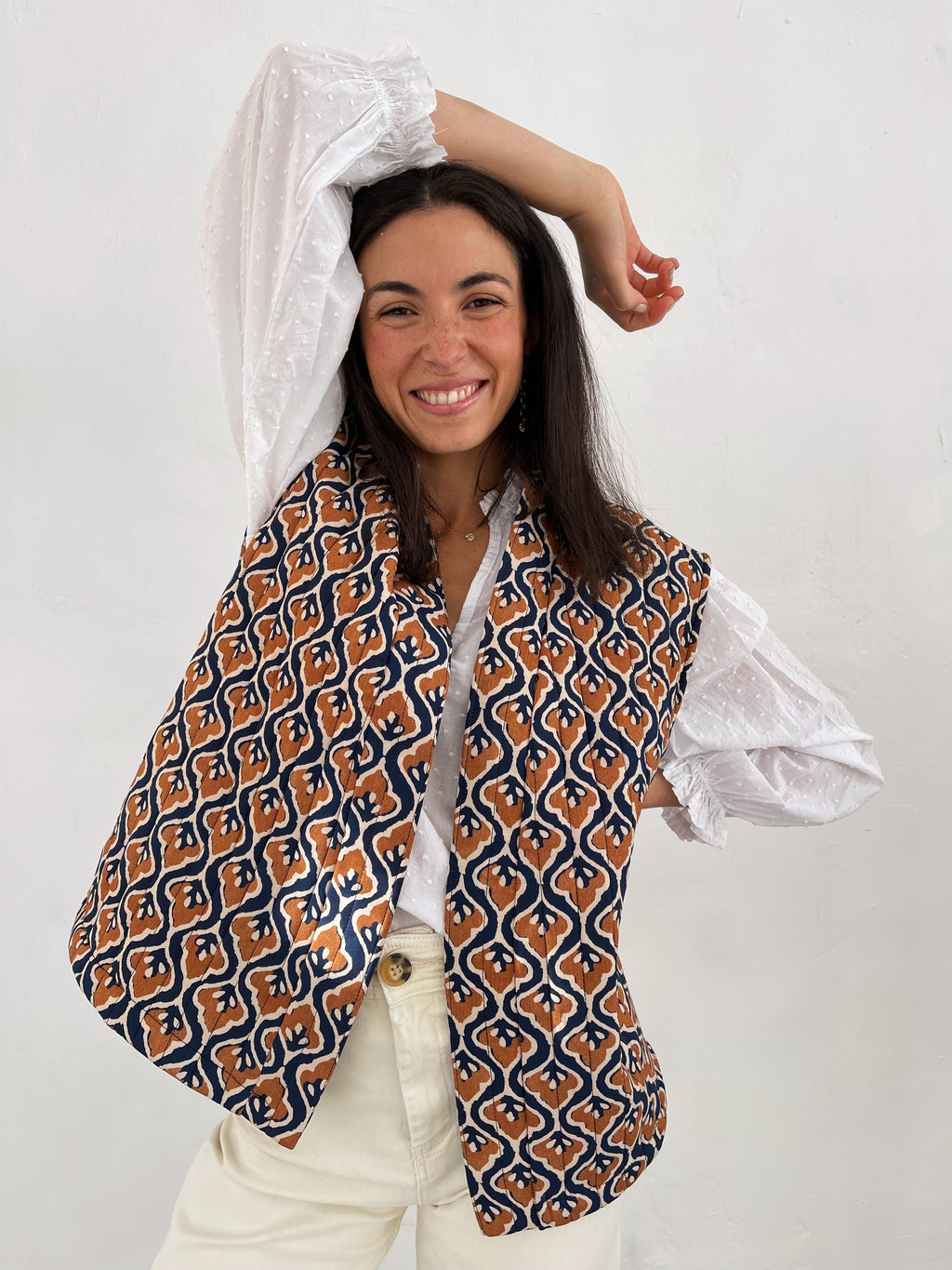 Beige Lúa Vest