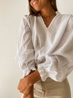 Blusa Isabel blanca