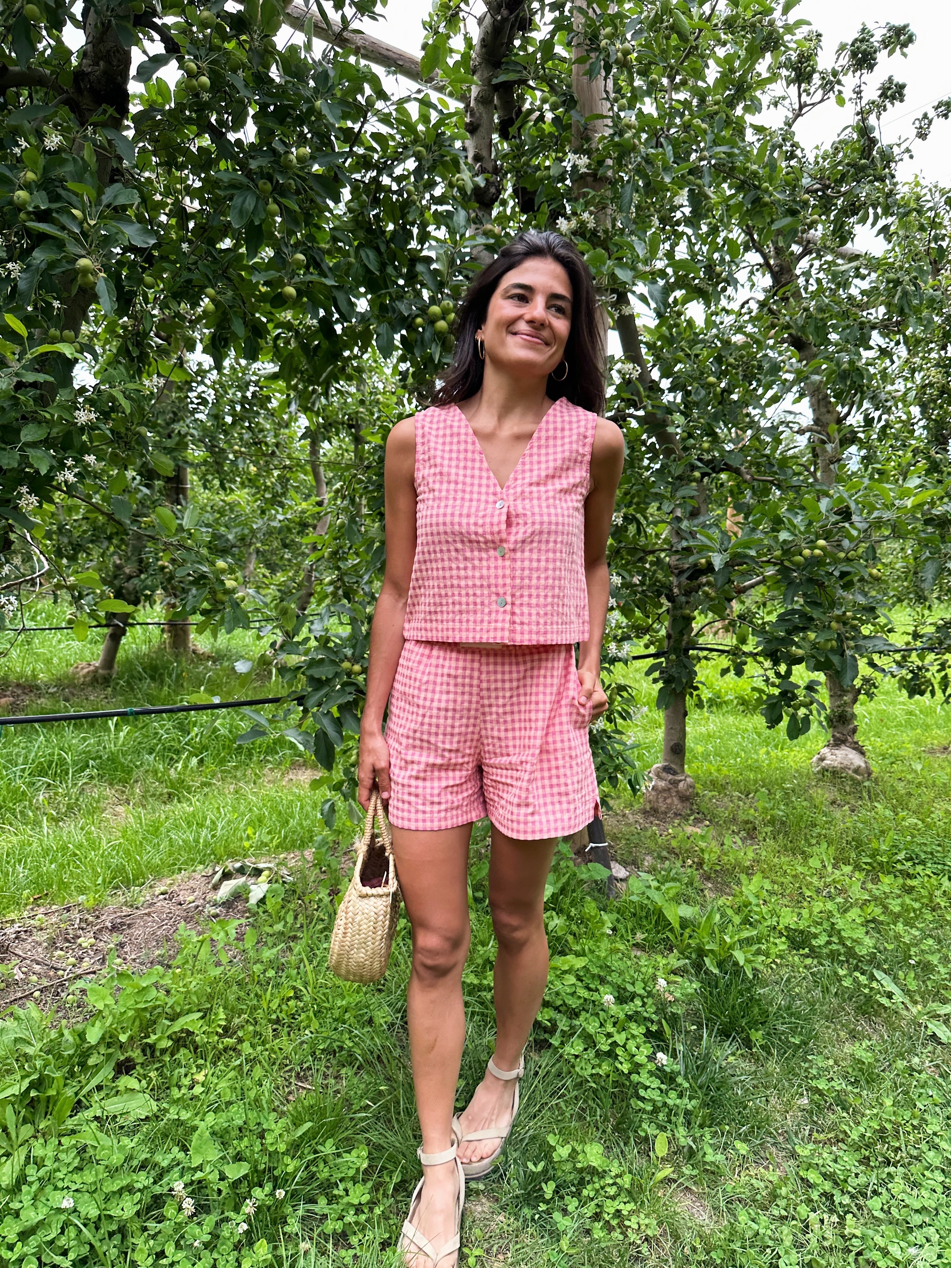 Pantalón Corto Mina Rosa