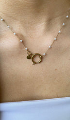 Collana semplice con perla
