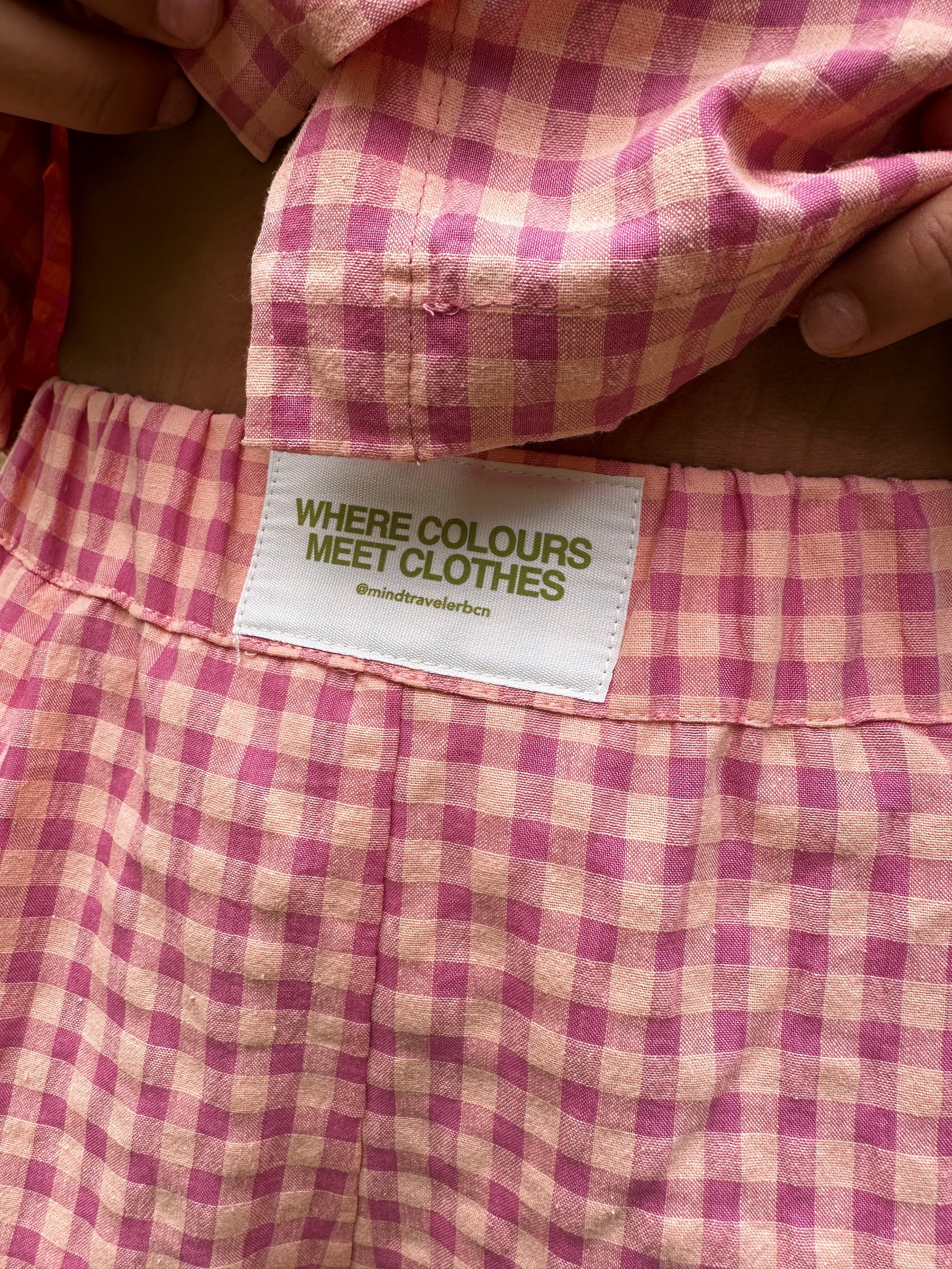 Pantalón Corto Mina Rosa