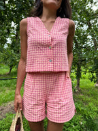 Pantalón Corto Mina Rosa