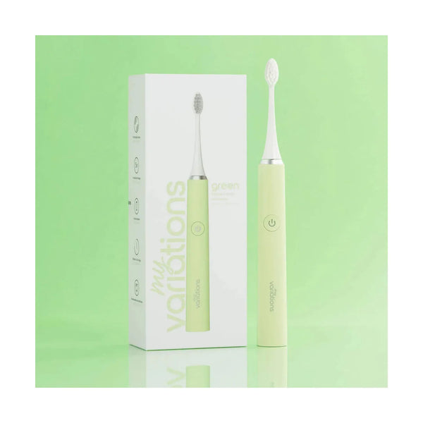 Green Toothbrush + Case + Wall Mount