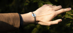 Bassin Bracelet - Navy Blue & Beige