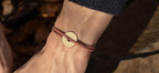 Bordée Bracelet - Glittering Black Gold