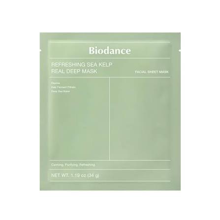 Biodance - Refreshing Sea Kelp Real Deep Mask - 1 Unité