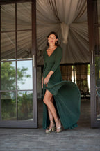 Robe Velarisse - Vert