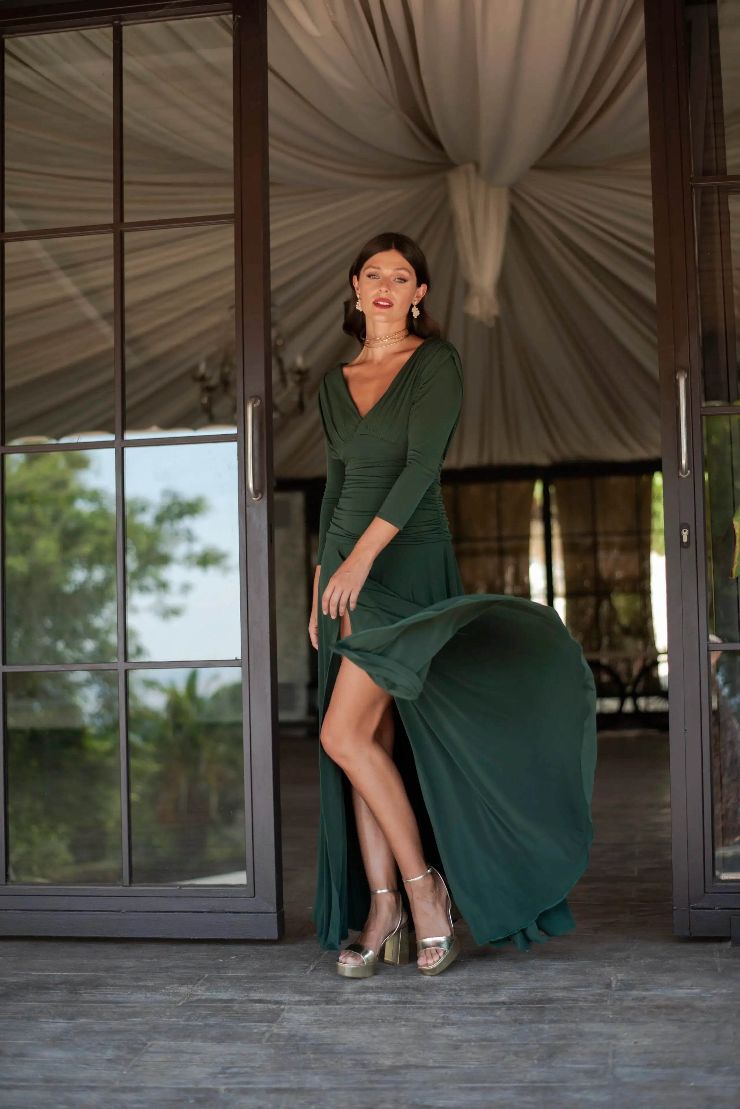 Robe Velarisse - Vert