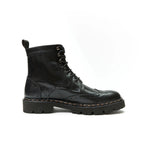 Bottes Derby À Bout Golf - Noires - Femme