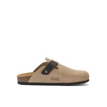 Noe Suede Taupe Clogs - Women