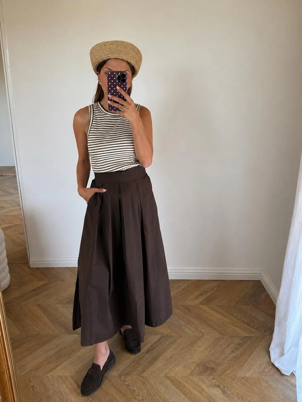 Janna Choco Skirt