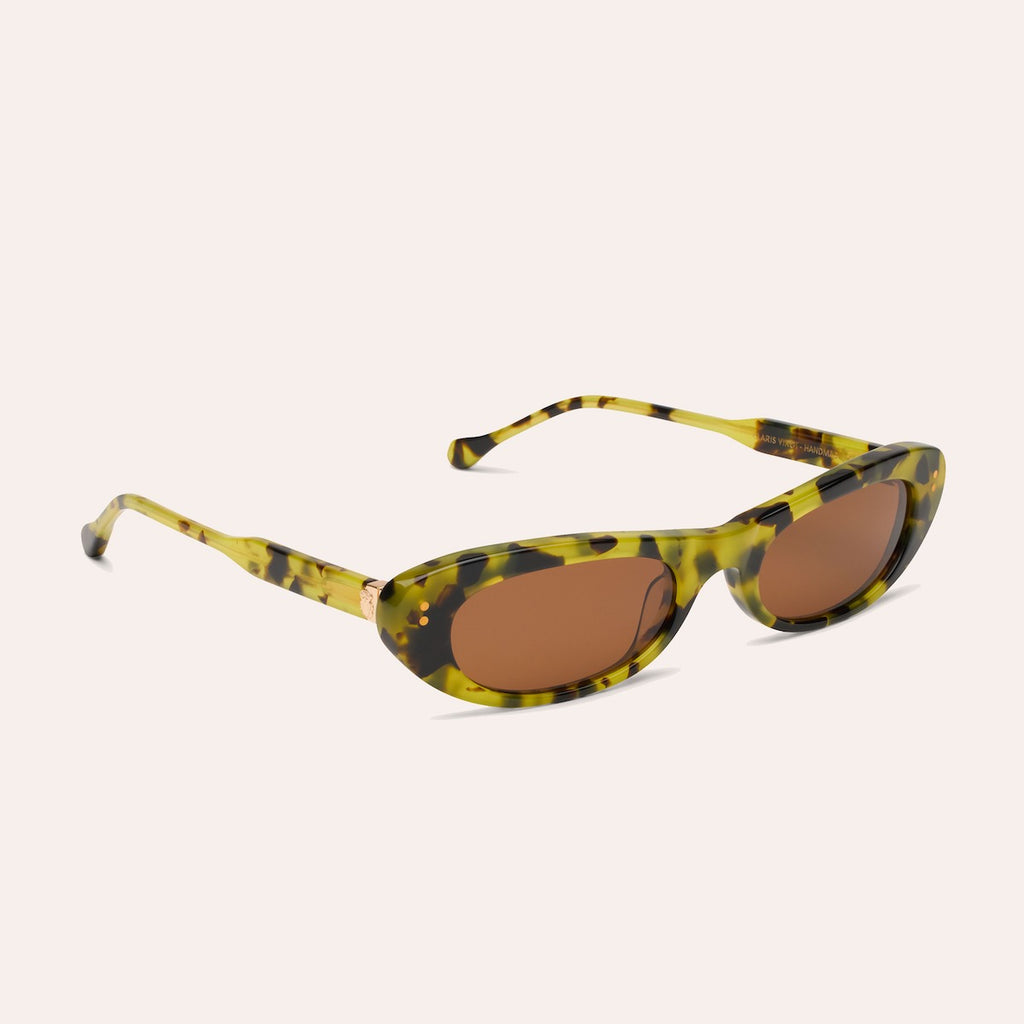 Gafas de sol Kanawa de carey amarillo