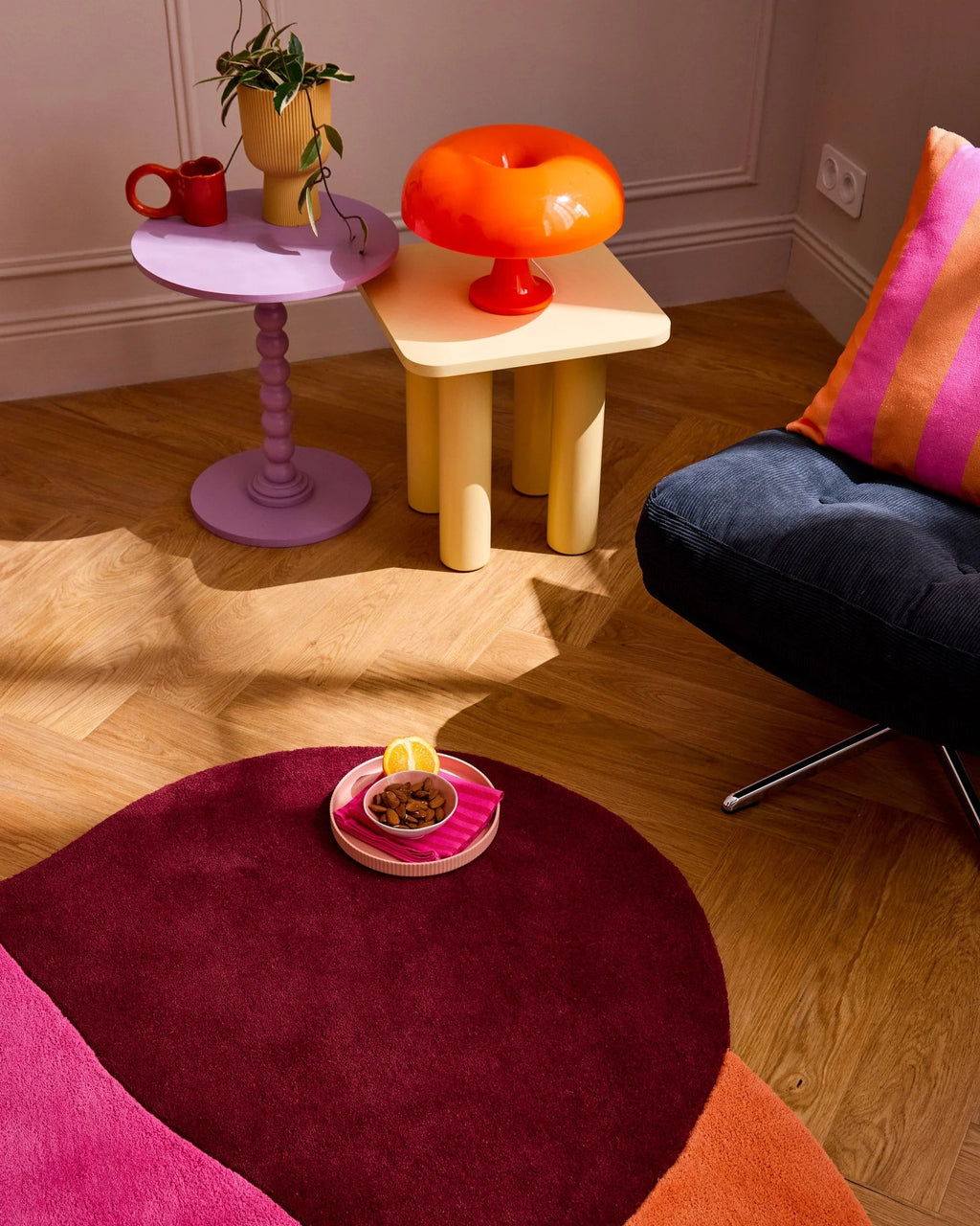 Pantone x Nazar - Nuage Sucré Wool Rug - Multicolor