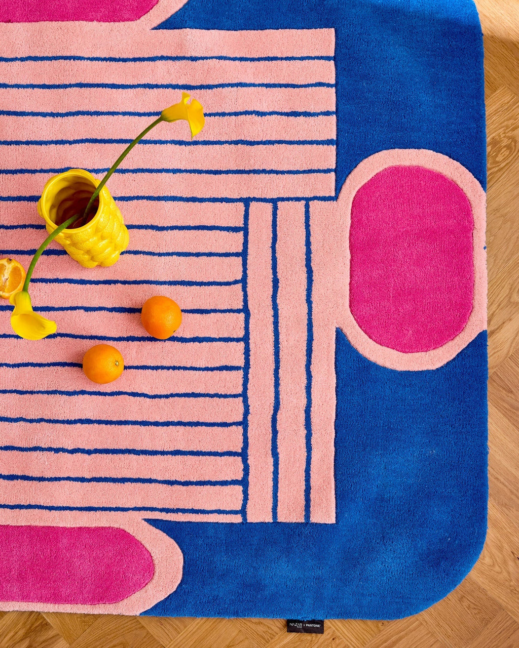Pantone x Nazar - Nuage Sucré Wool Rug - Blue