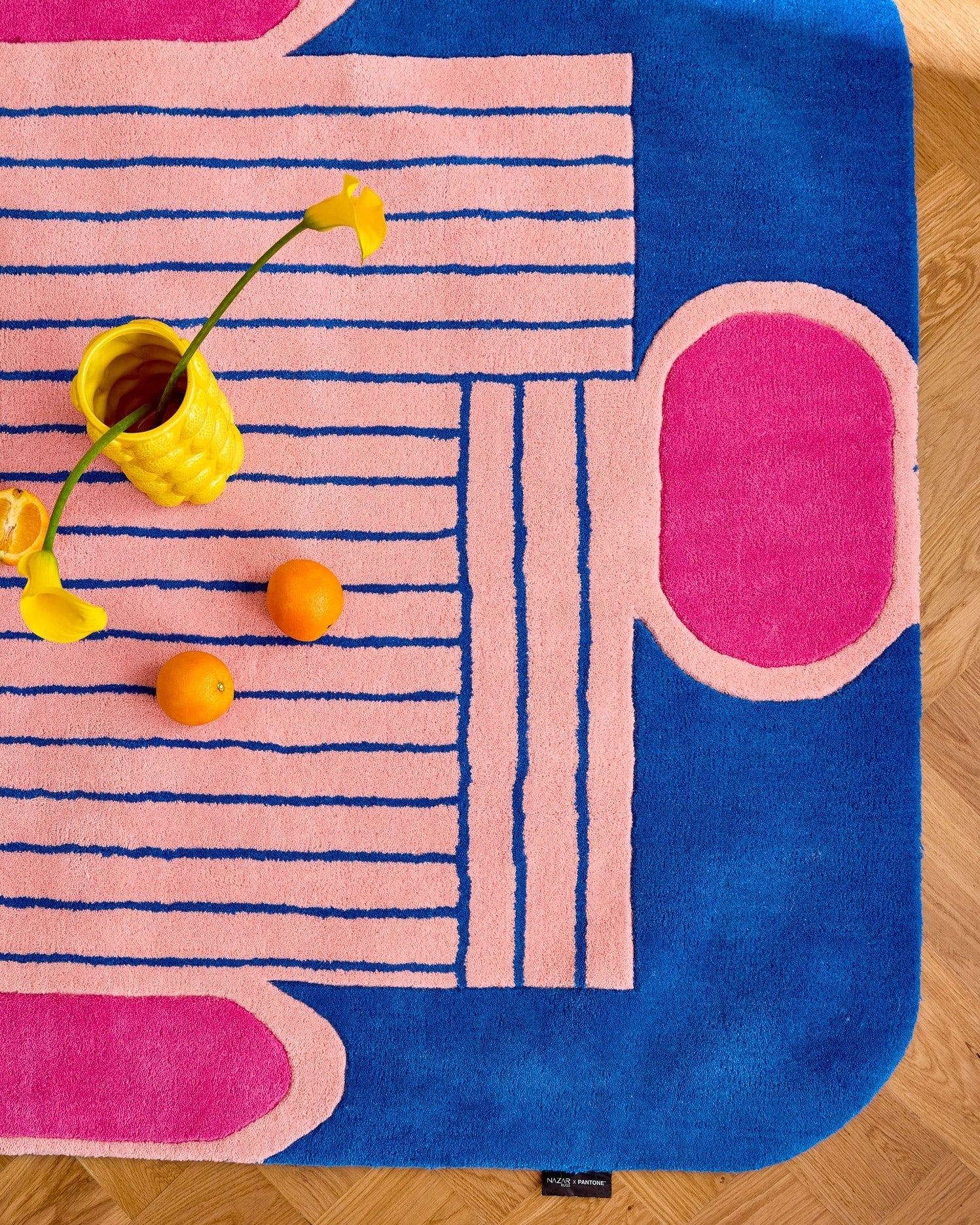 Pantone x Nazar - Nuage Sucré Wool Rug - Blue