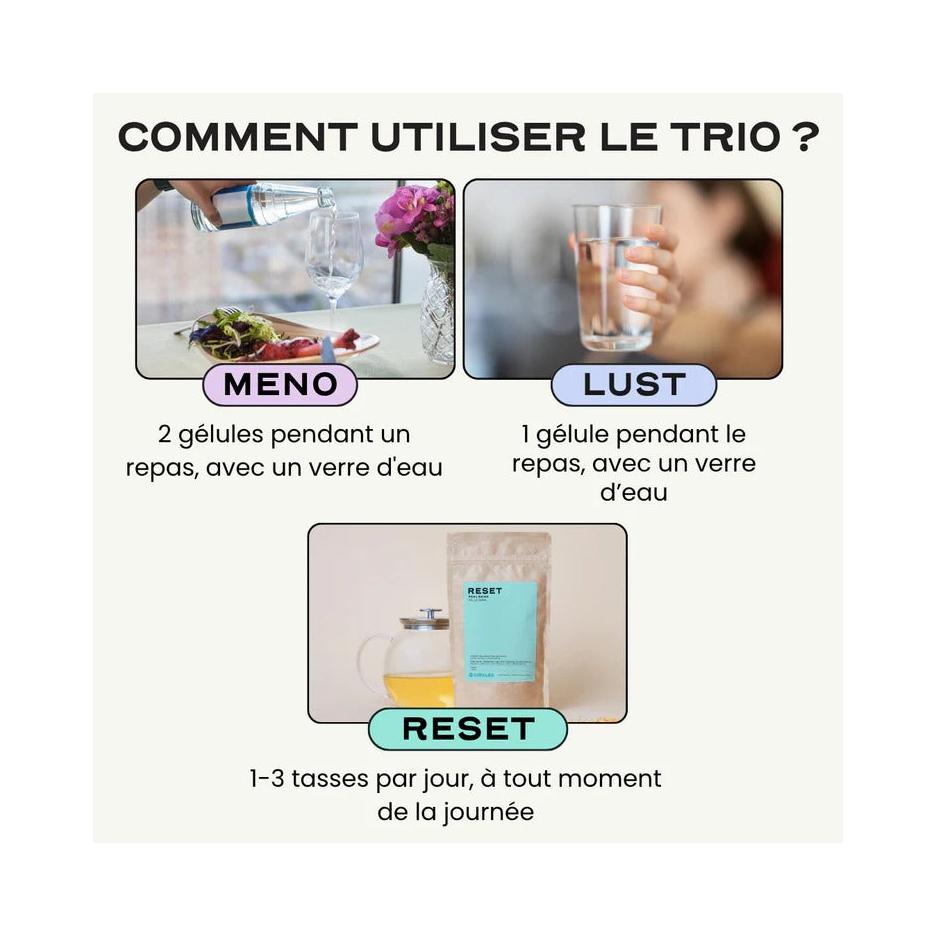 Trio Ménopause Sereine