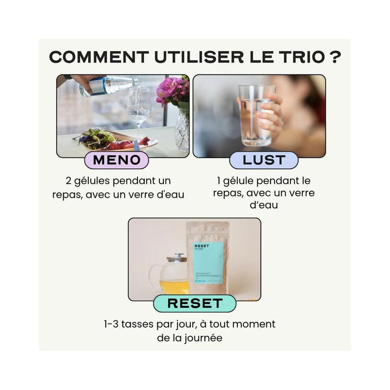 Trio Ménopause Sereine