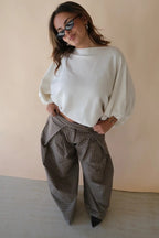 Broek Kyoto Bruin