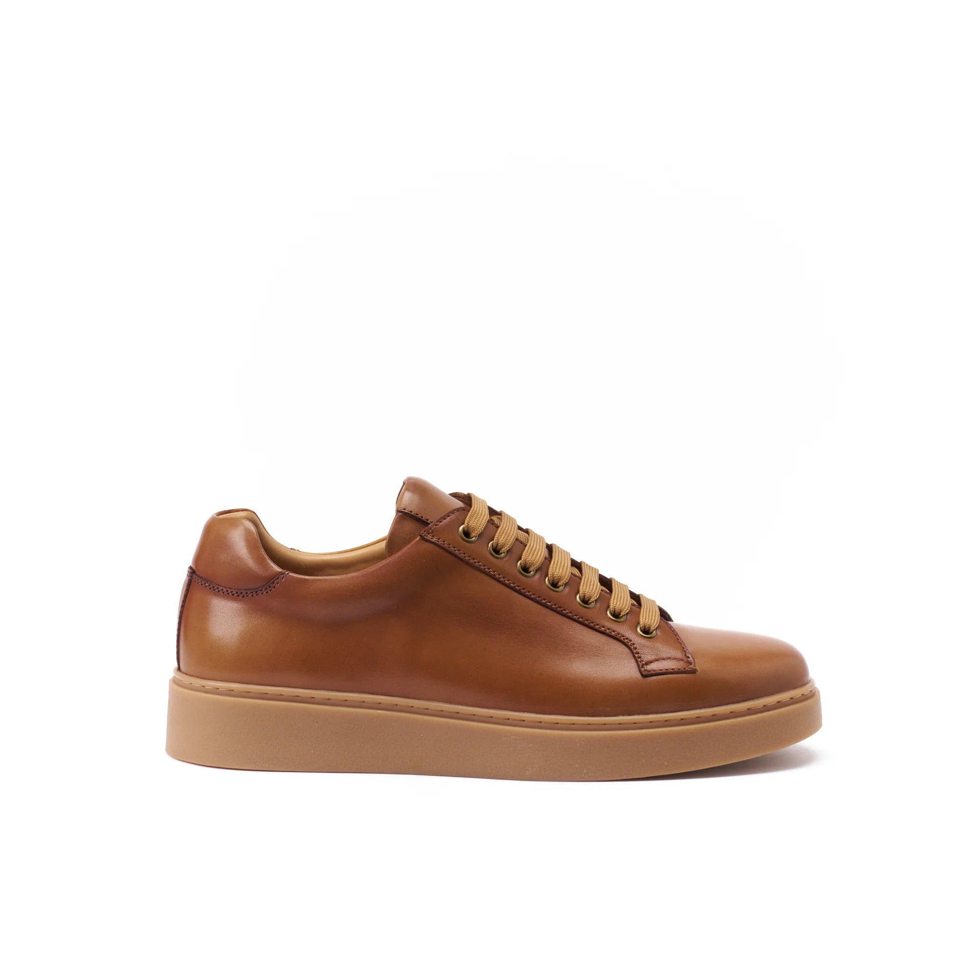 Baskets Classiques À Lacets - Marron Clair - Homme