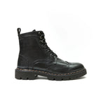 Bottes Derby À Bout Golf - Noires - Femme