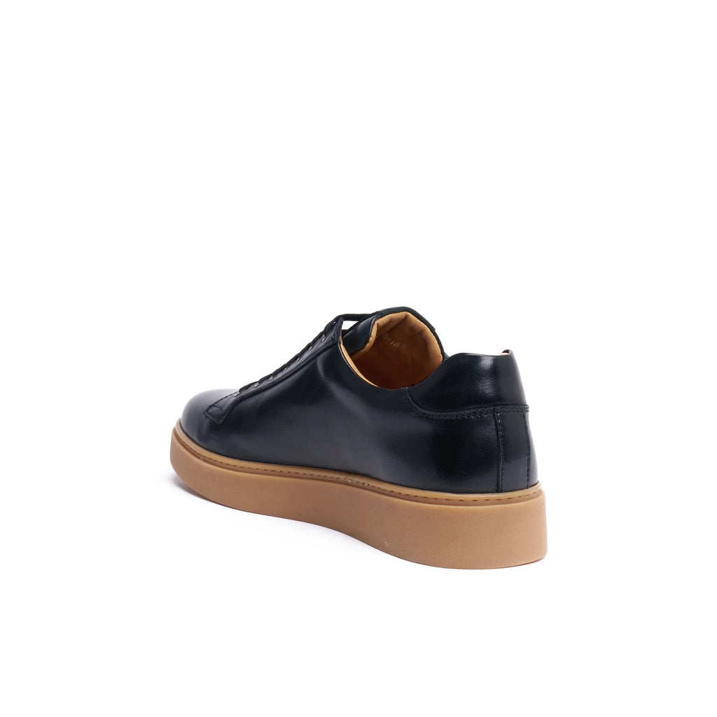 Classic Lace-Up Trainers - Black - Men