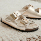 Alberto Charcoal Grey Sandals - Women