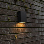 Gemini XF - Mains-Powered Wall Light - Aluminium - Matt Black